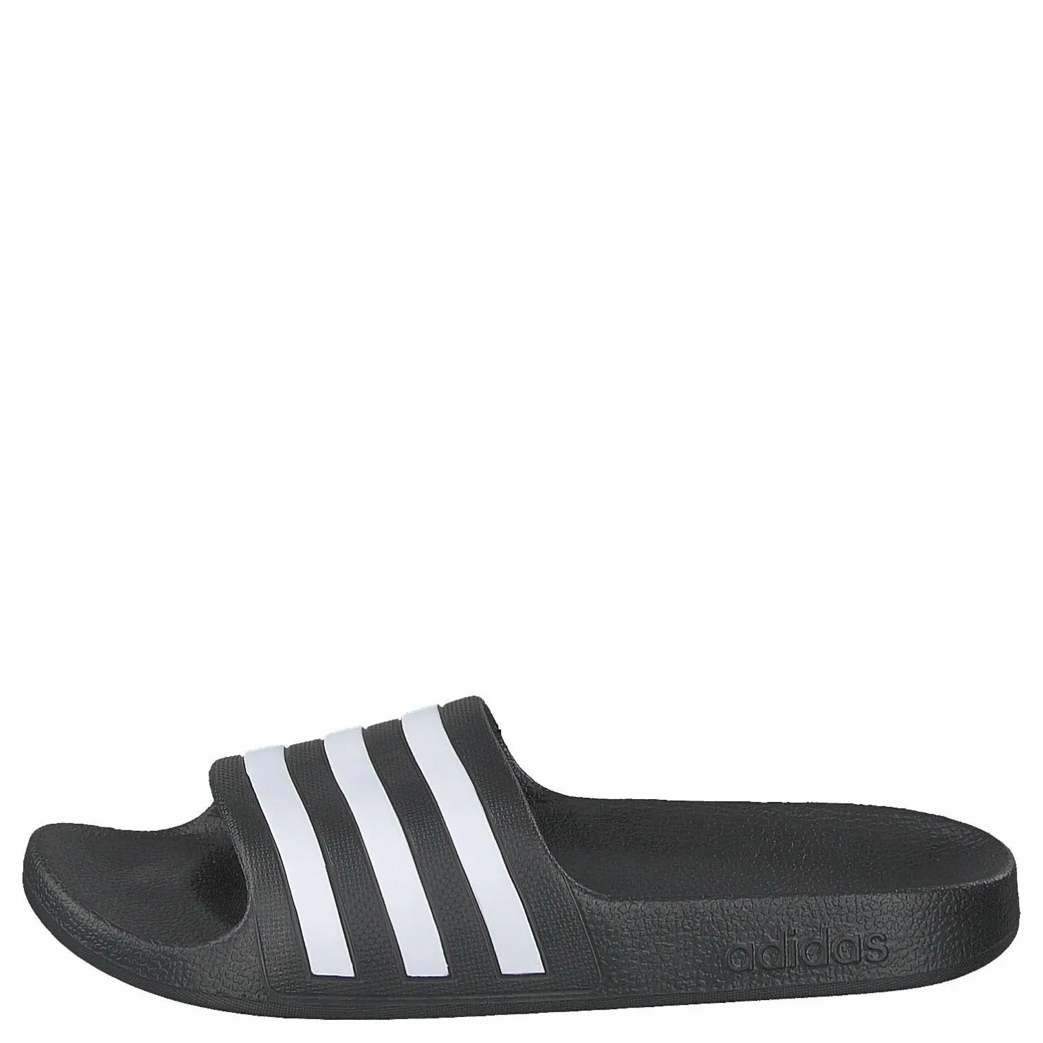 adidas Adilette Aqua Slides Kids Core Black / Cloud White / Core Black Grå Discount