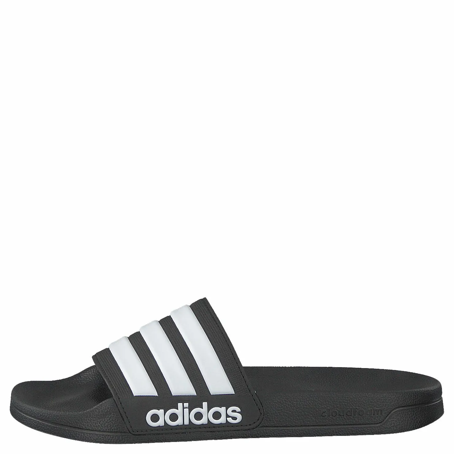 adidas Adilette Cloudfoam Slides Core Black / Cloud White / Core Black Grå Hot