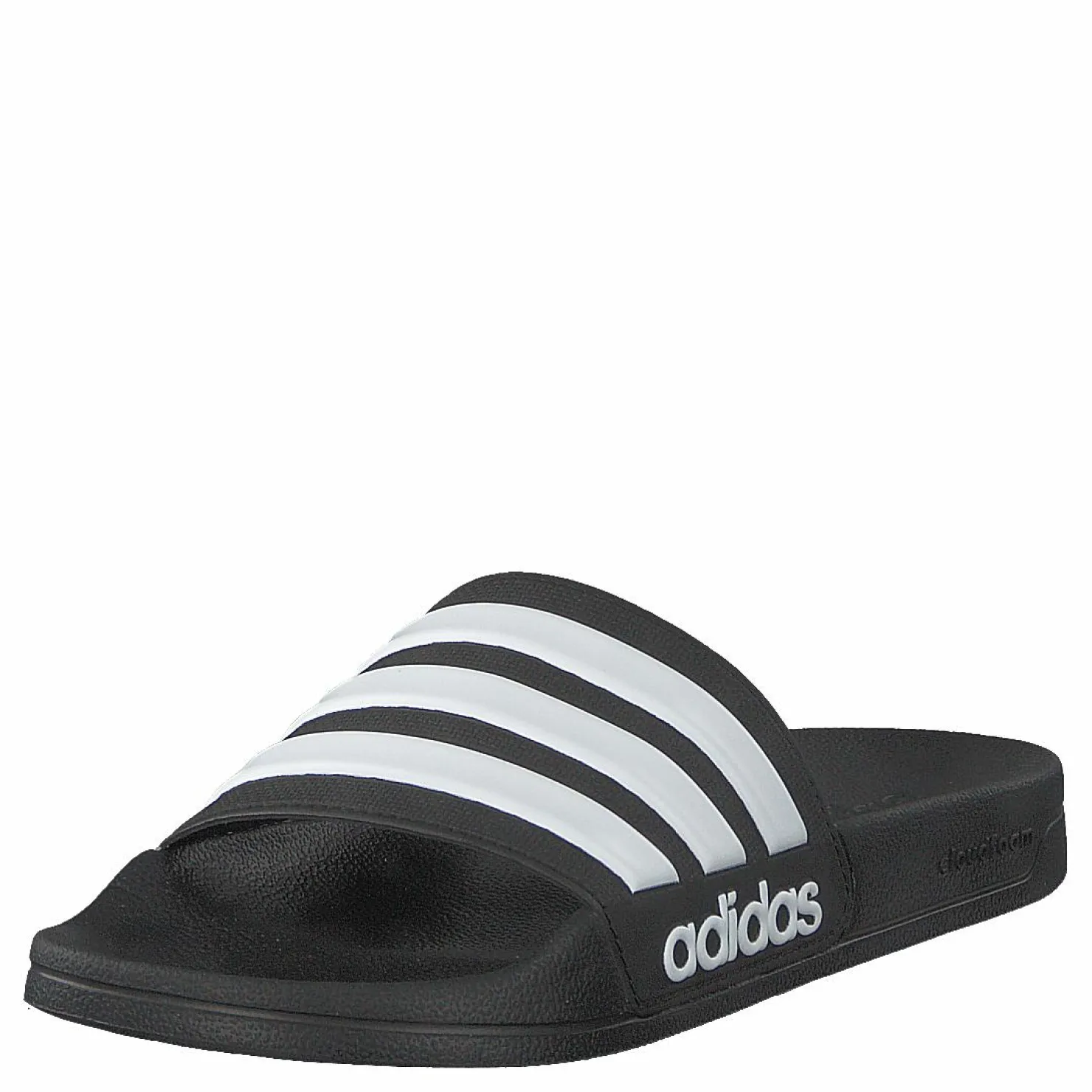 adidas Adilette Cloudfoam Slides Core Black / Cloud White / Core Black Grå Hot