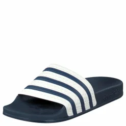 adidas Originals Adilette Slides Adiblue/White/Adiblue Blå Outlet