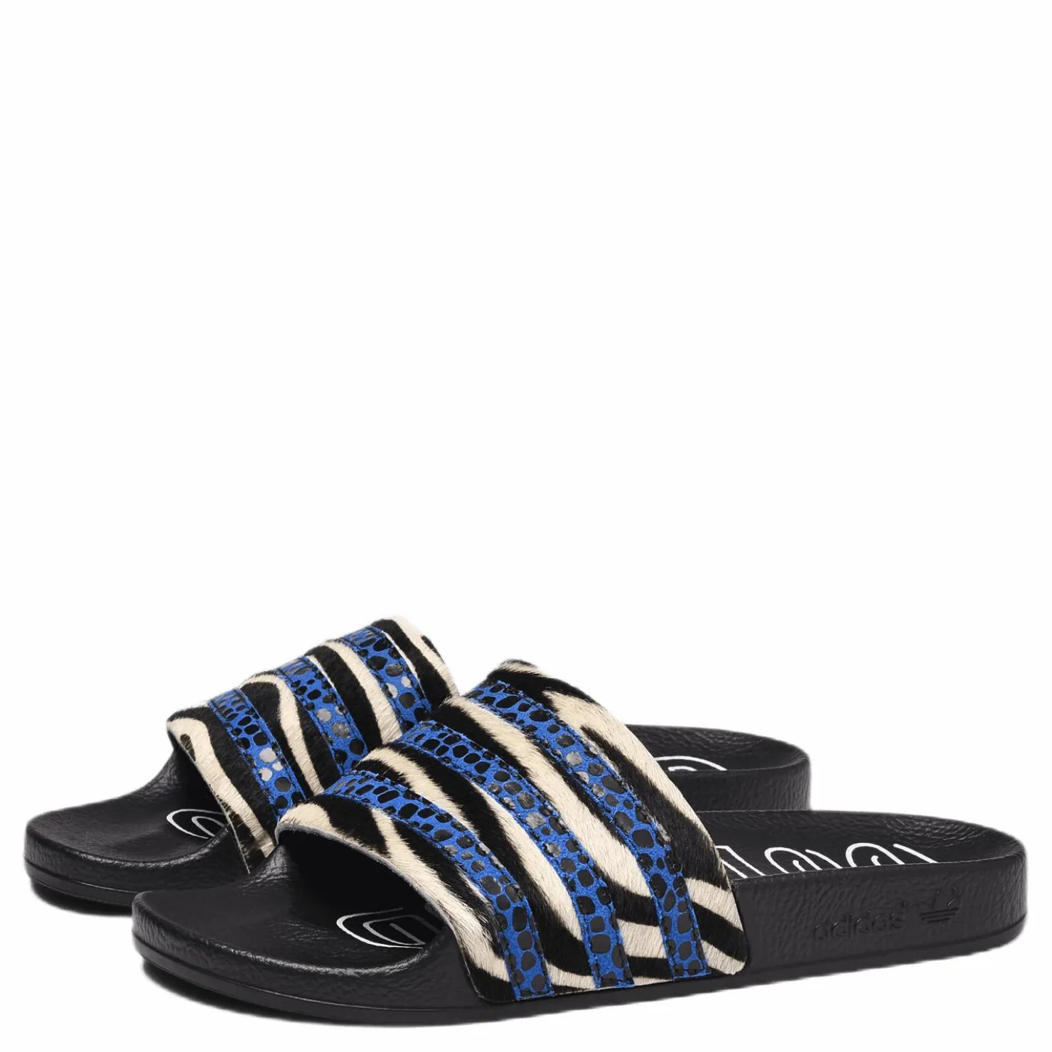adidas Originals Adilette W Multi Blå Best