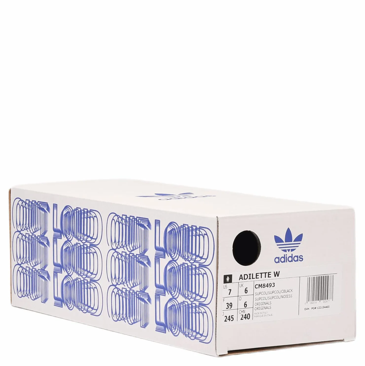 adidas Originals Adilette W Multi Blå Best