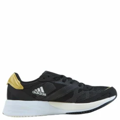 adidas Adizero Adios 6 Shoes Core Black / Cloud White / Wonder White Svart Clearance