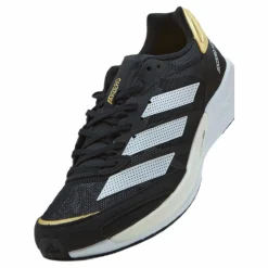 adidas Adizero Adios 6 Shoes Core Black / Cloud White / Wonder White Svart Clearance