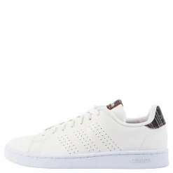 adidas Advantage Shoes Chalk White / Grey Six / Grey Two Vit Sale