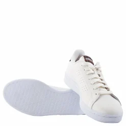 adidas Advantage Shoes Chalk White / Grey Six / Grey Two Vit Sale