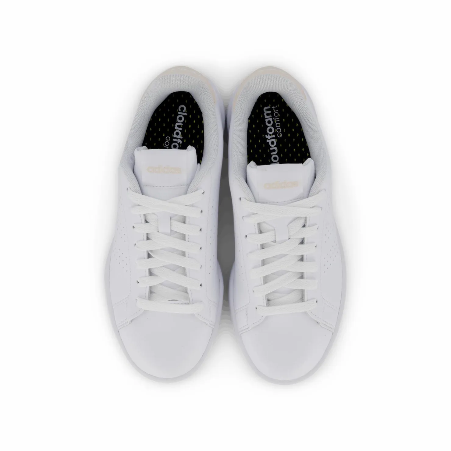 adidas Advantage Shoes Cloud White / Cloud White / Putty Mauve Vit Discount