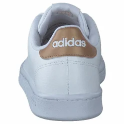 adidas Advantage Shoes Cloud White / Cloud White / Copper Metallic Vit New