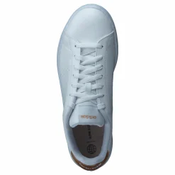 adidas Advantage Shoes Cloud White / Cloud White / Copper Metallic Vit New