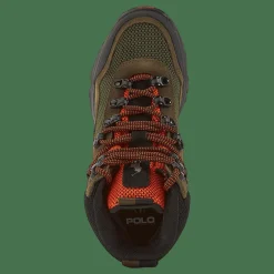 Polo Ralph Lauren Adventure 300 Mid High-Top Sneaker Army/Defender Green Grön Online