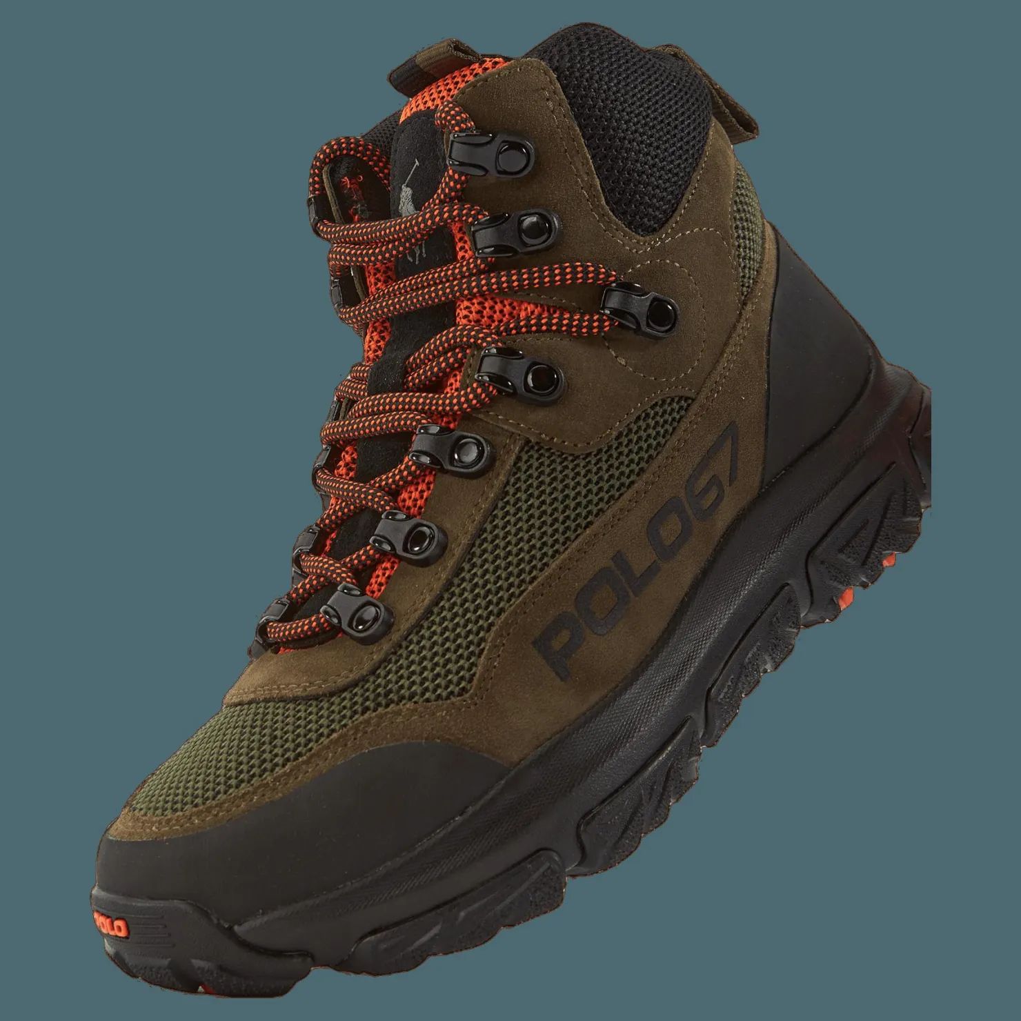 Polo Ralph Lauren Adventure 300 Mid High-Top Sneaker Army/Defender Green Grön Online
