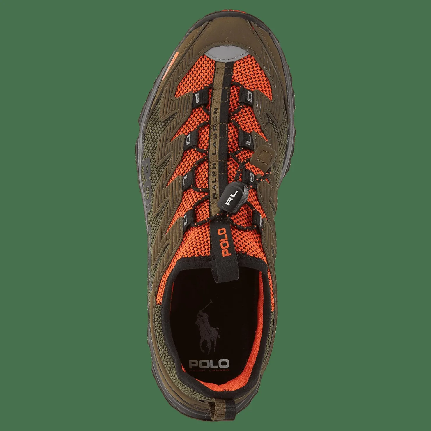 Polo Ralph Lauren Adventure 300LT Sneaker Army Olive Grön Clearance
