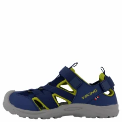 Viking Adventure Sandal 2v Blue/khaki Blå Clearance