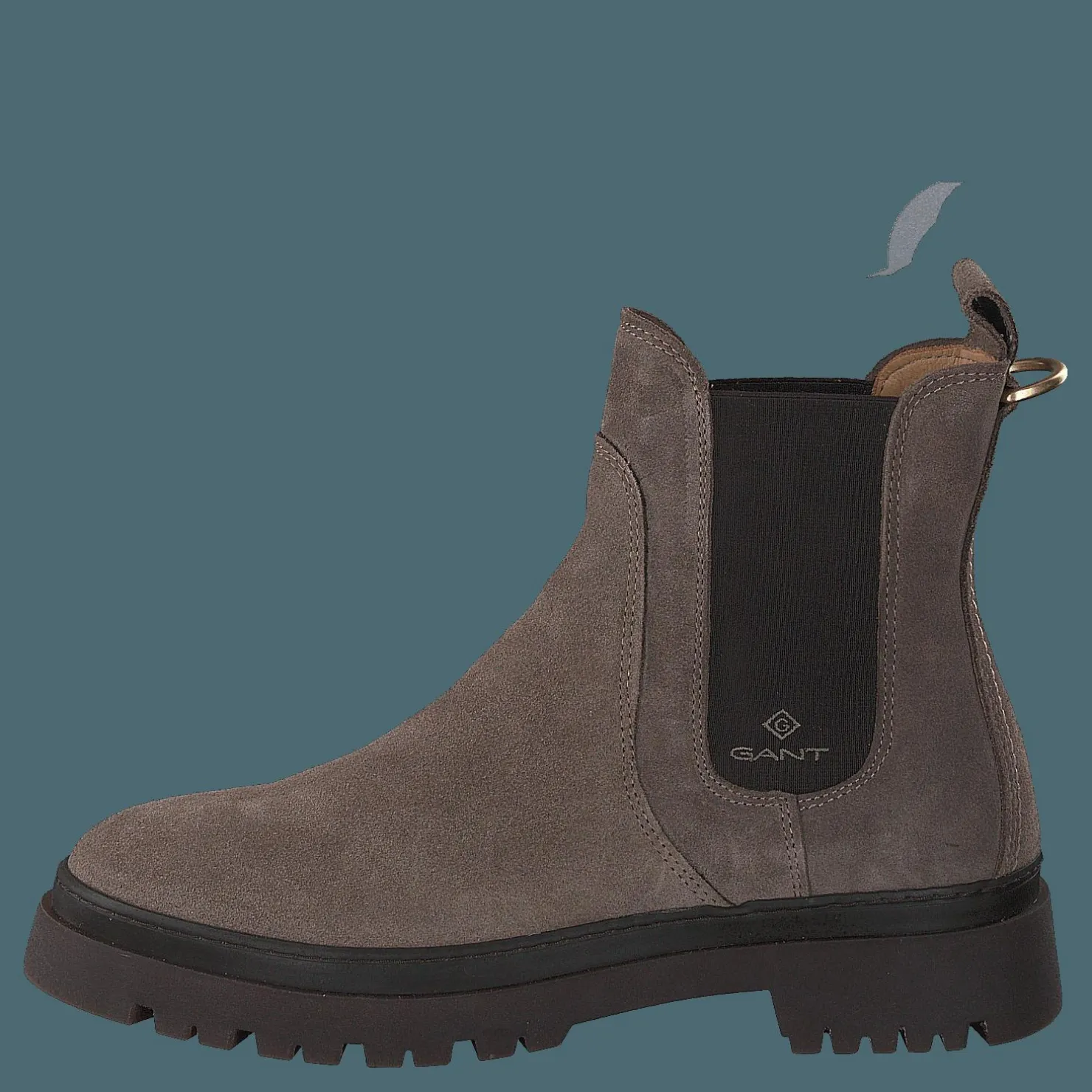 Gant Aligrey Chelsea Boot Dark Taupe Brun Discount