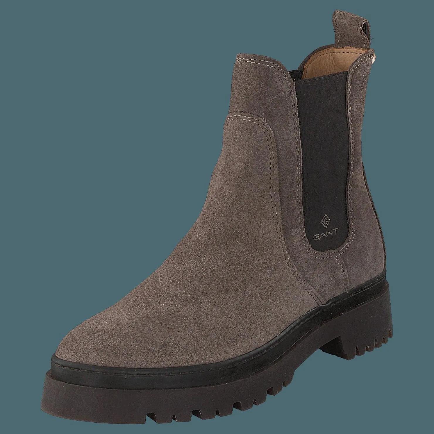 Gant Aligrey Chelsea Boot Dark Taupe Brun Discount