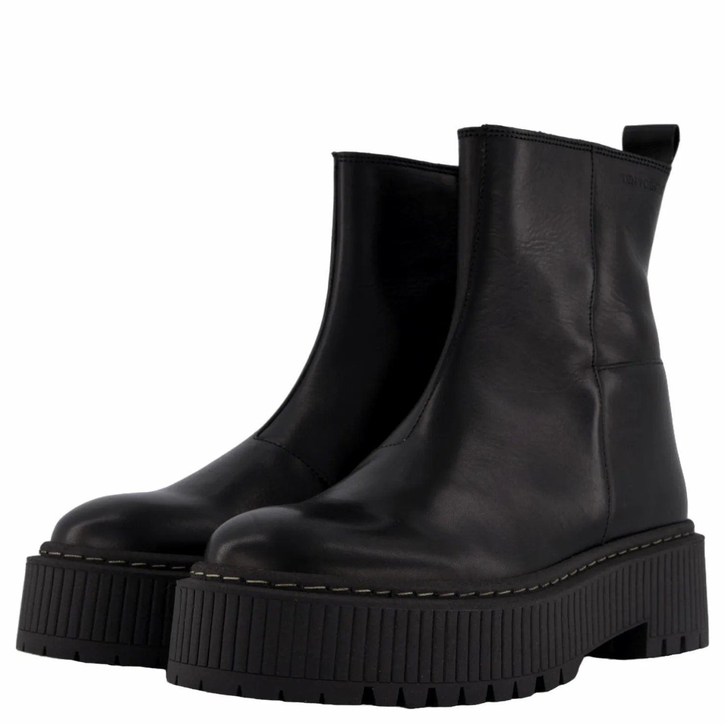 Ten Points Alina Ankle Boots Black Svart Discount