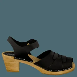 Mohedatoffeln Ally Black Brun och Svart Sale