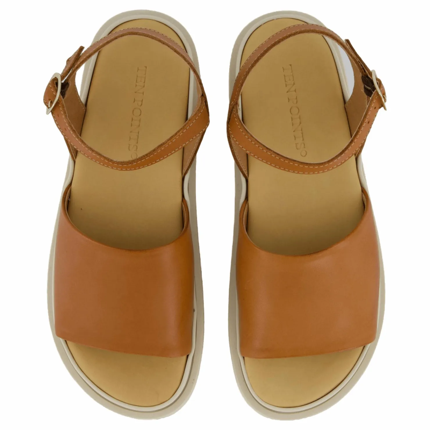 Ten Points Alma Sandal Brun