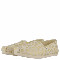 Toms Alp Cloudbound Foil Floral Blo Natural Gold Beige
