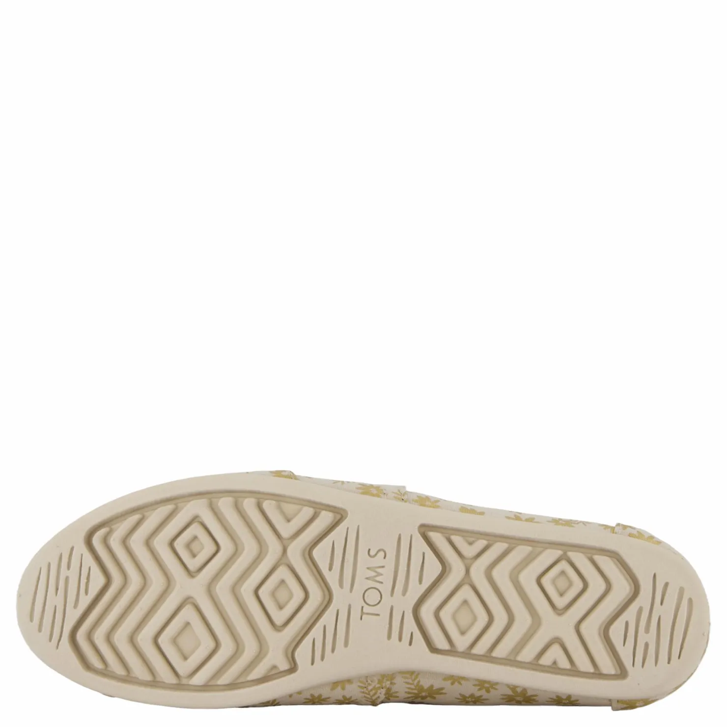 Toms Alp Cloudbound Foil Floral Blo Natural Gold Beige