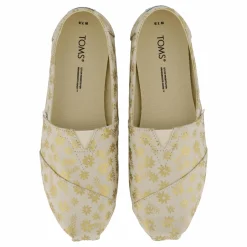 Toms Alp Cloudbound Foil Floral Blo Natural Gold Beige