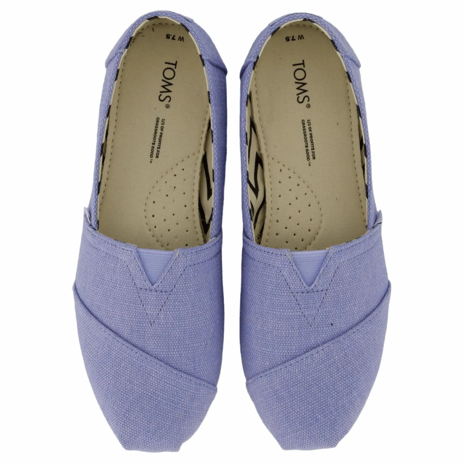 Toms Alp Heritage Cotton Canvas Cool Blue
