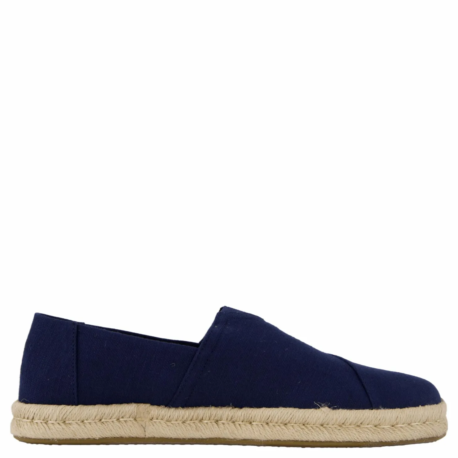 Toms Alp Recycled Cotton Slubby Wov Navy Blue New