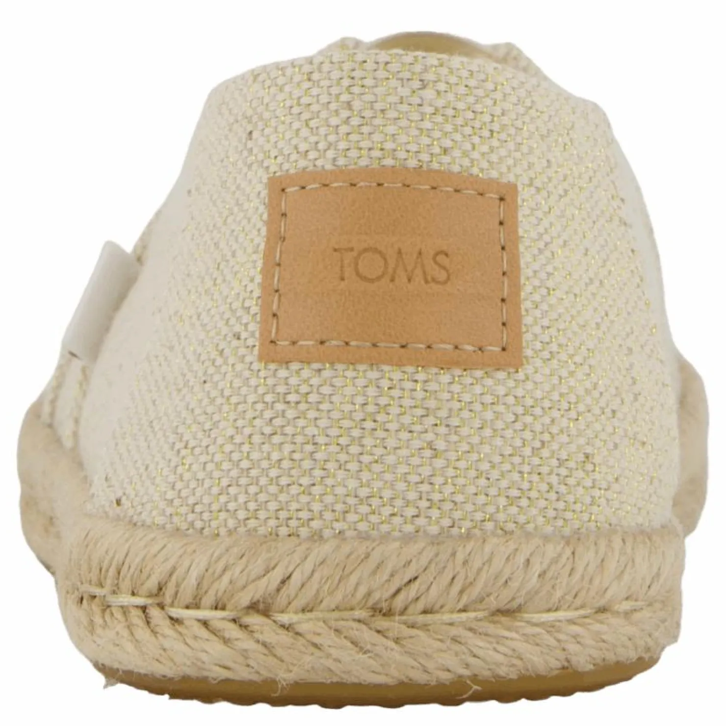 Toms Alp Rope Metallic Linen Natural Beige Sale