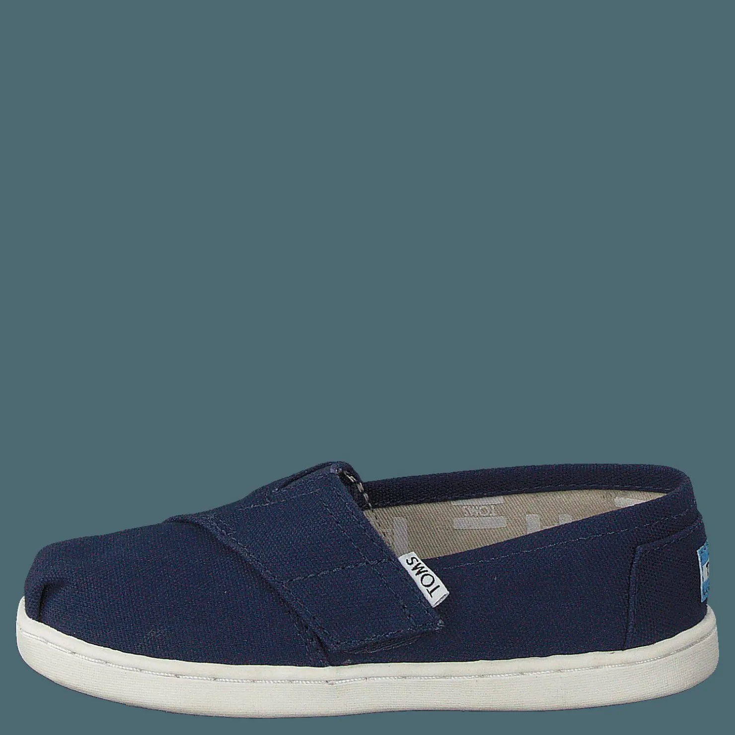 Toms Alpargata Tiny Navy Canvas Blå New