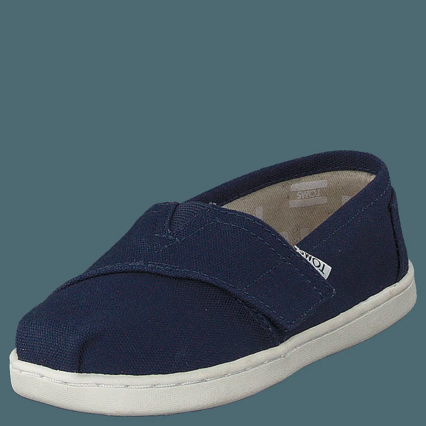 Toms Alpargata Tiny Navy Canvas Blå New
