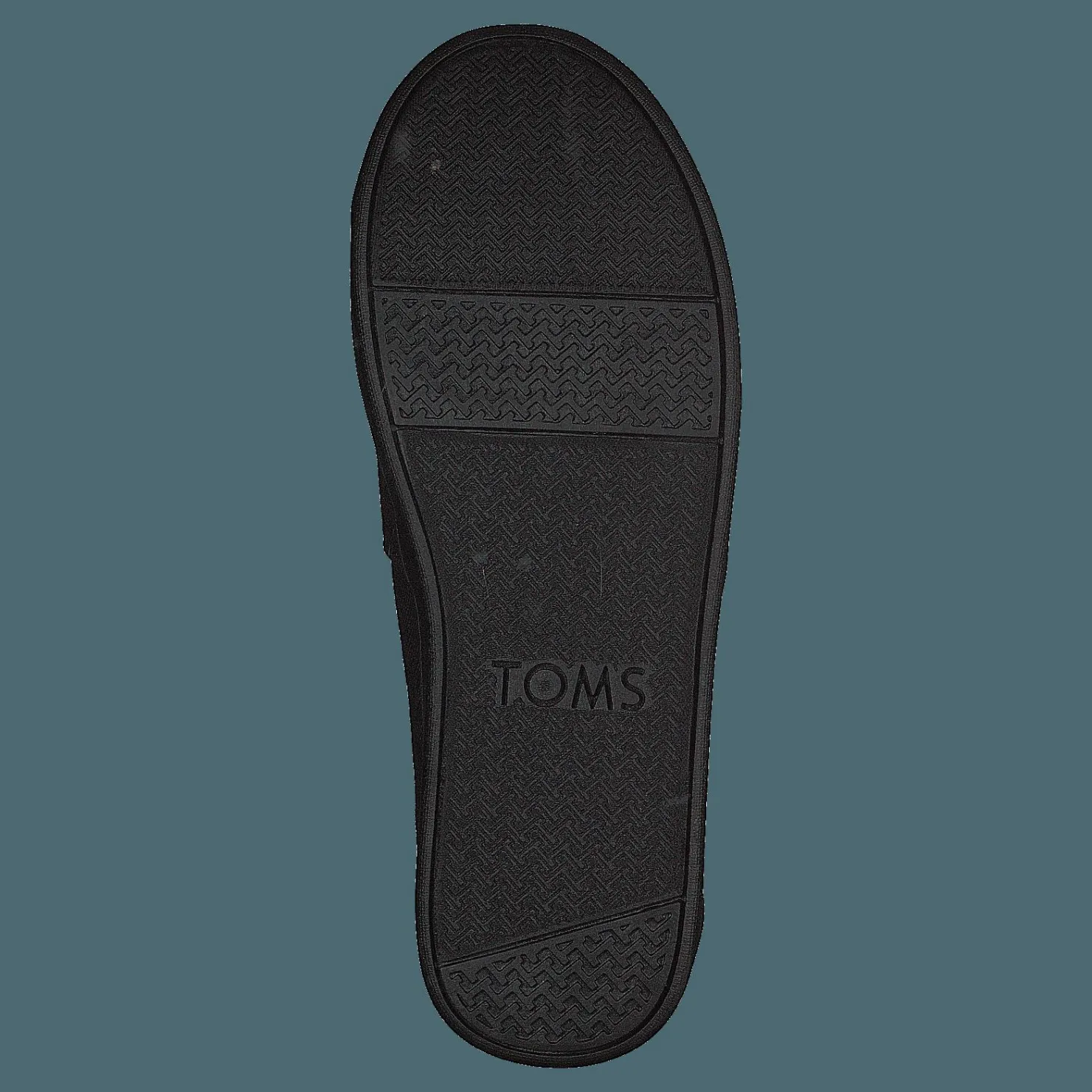Toms Alpargata Youth Black Canvas Svart Hot