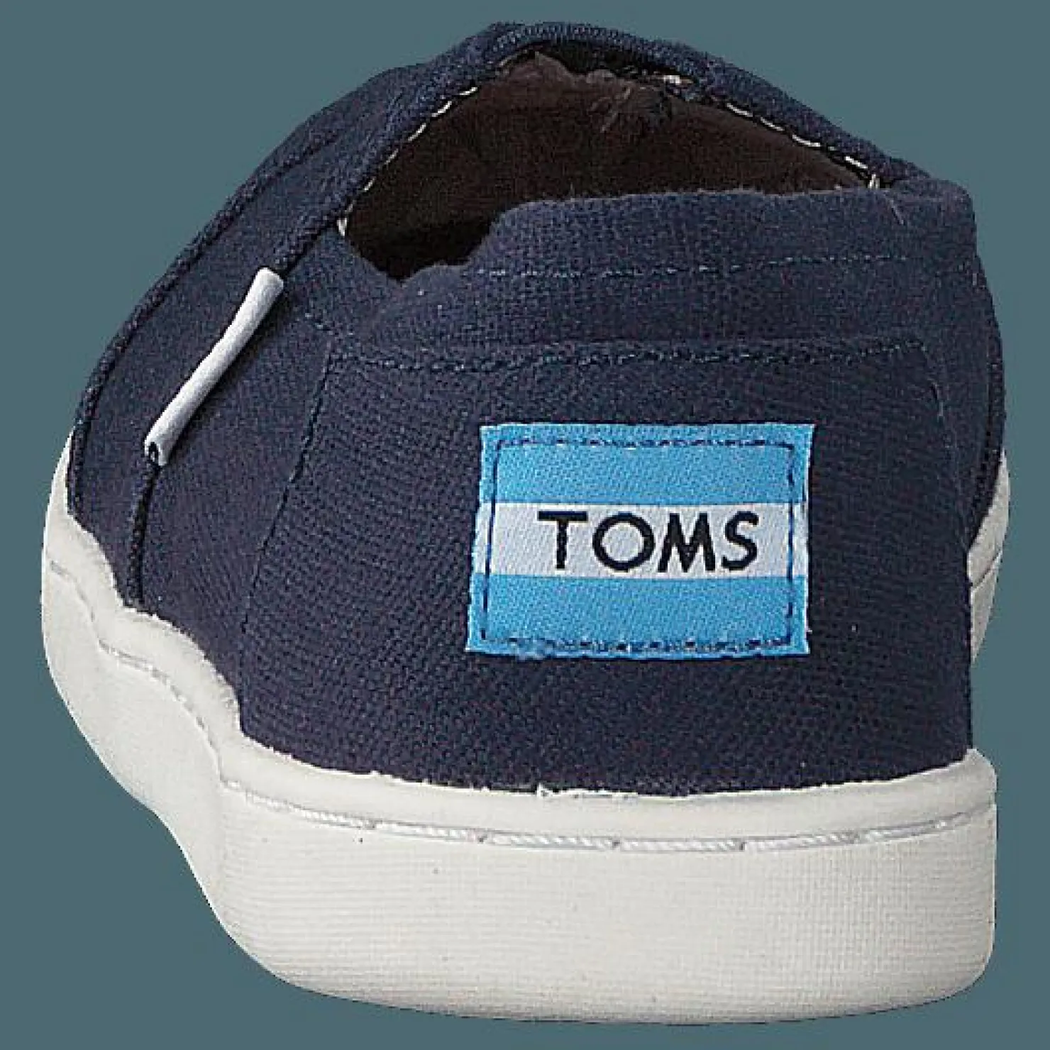 Toms Alpargata Youth Navy Canvas Blå Online