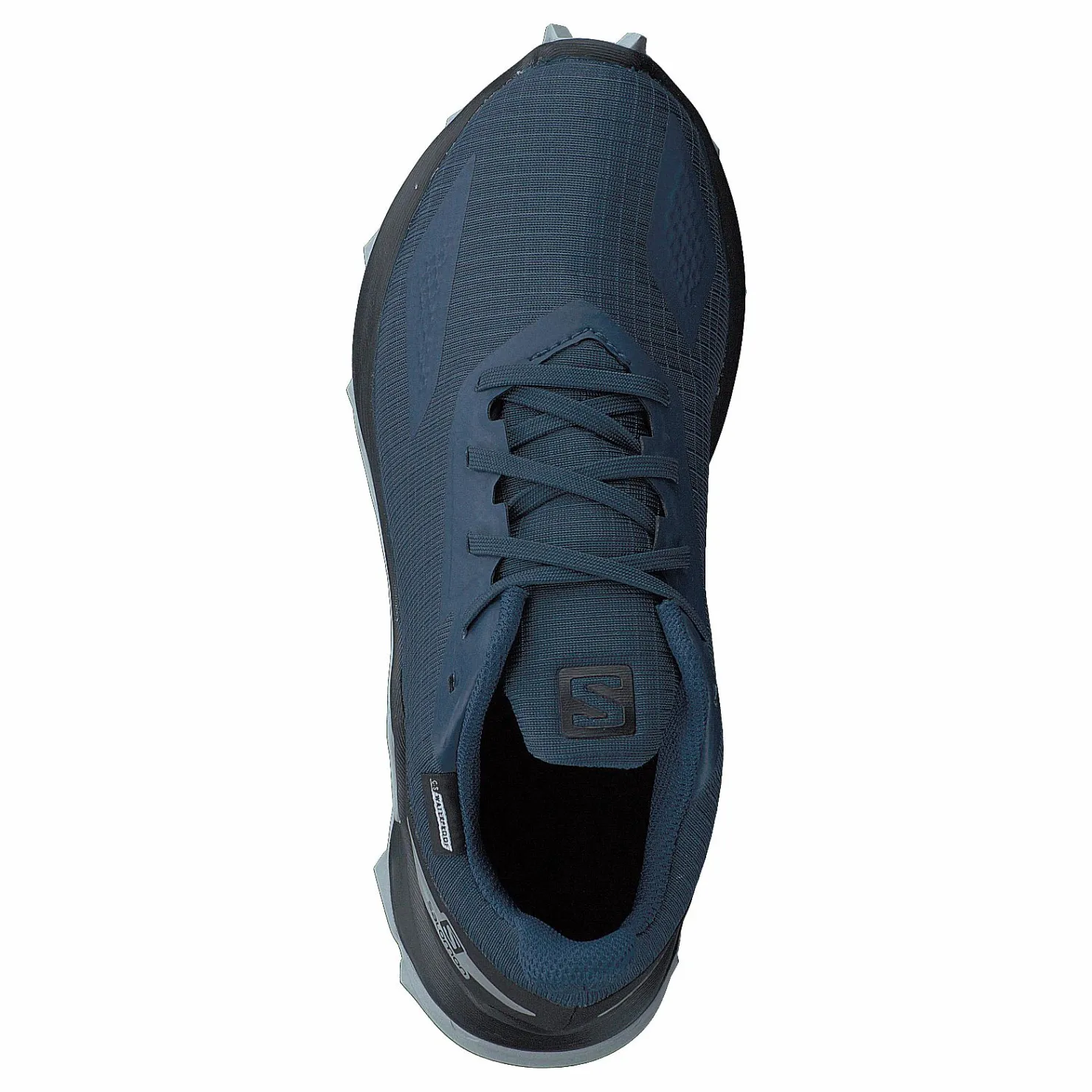 Salomon Alphacross Blast Cswp J Dark Denim/black/pearl Blue Blå Hot