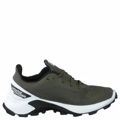 Salomon Alphacross Blast Cswp J Olive Night/wht/black Grön Best
