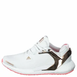 adidas Alphatorsion Boost Shoes Cloud White / Copper Metallic / Signal Pink / Coral Brun och Vit Clearance