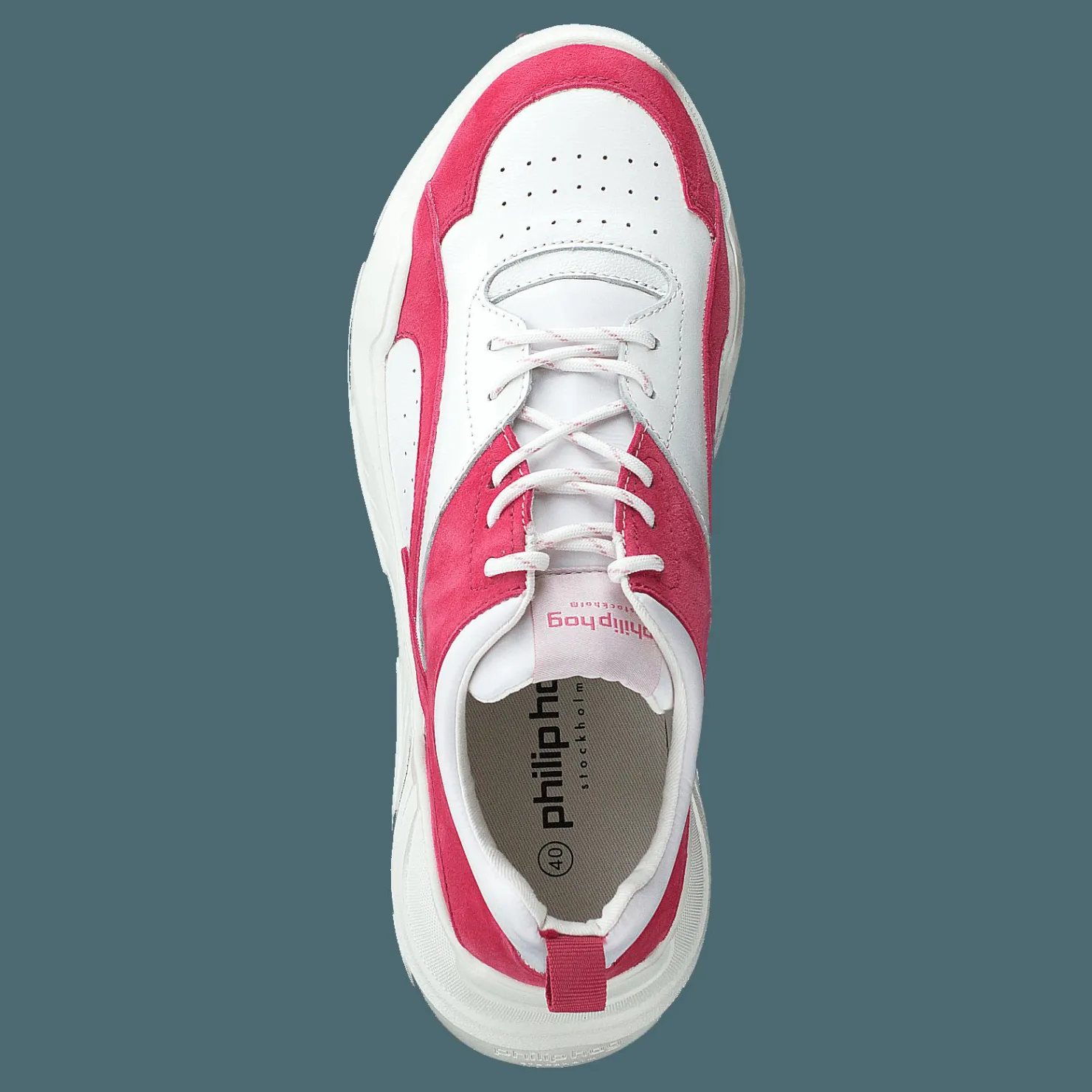 Philip Hog Amanda White/pink Rosa och Vit Hot