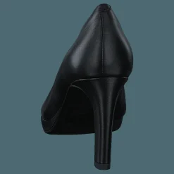 Clarks Amber Joy Black Leather Svart Online