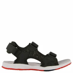 Viking Anchor Sandal 3V Huntinggreen/Red Flerfärgad Outlet