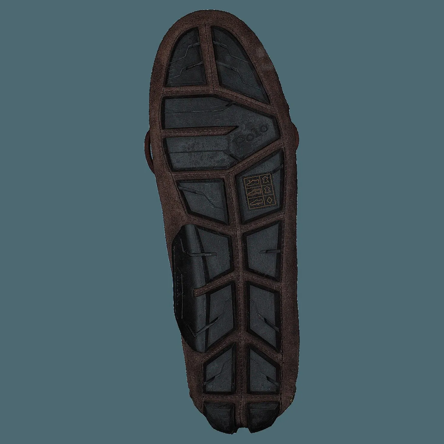 Polo Ralph Lauren Anders Tasseled Suede Driver Chocolate Brown Brun Hot