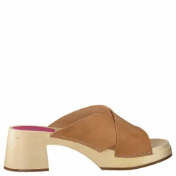 Swedish Hasbeens Anette High Nature Beige och Brun