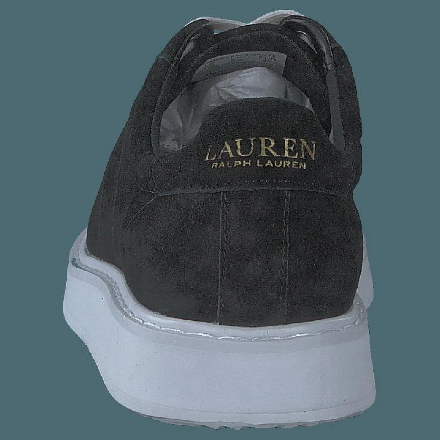 Lauren Ralph Lauren Angeline 4-sneakers-low Top La Black Svart New