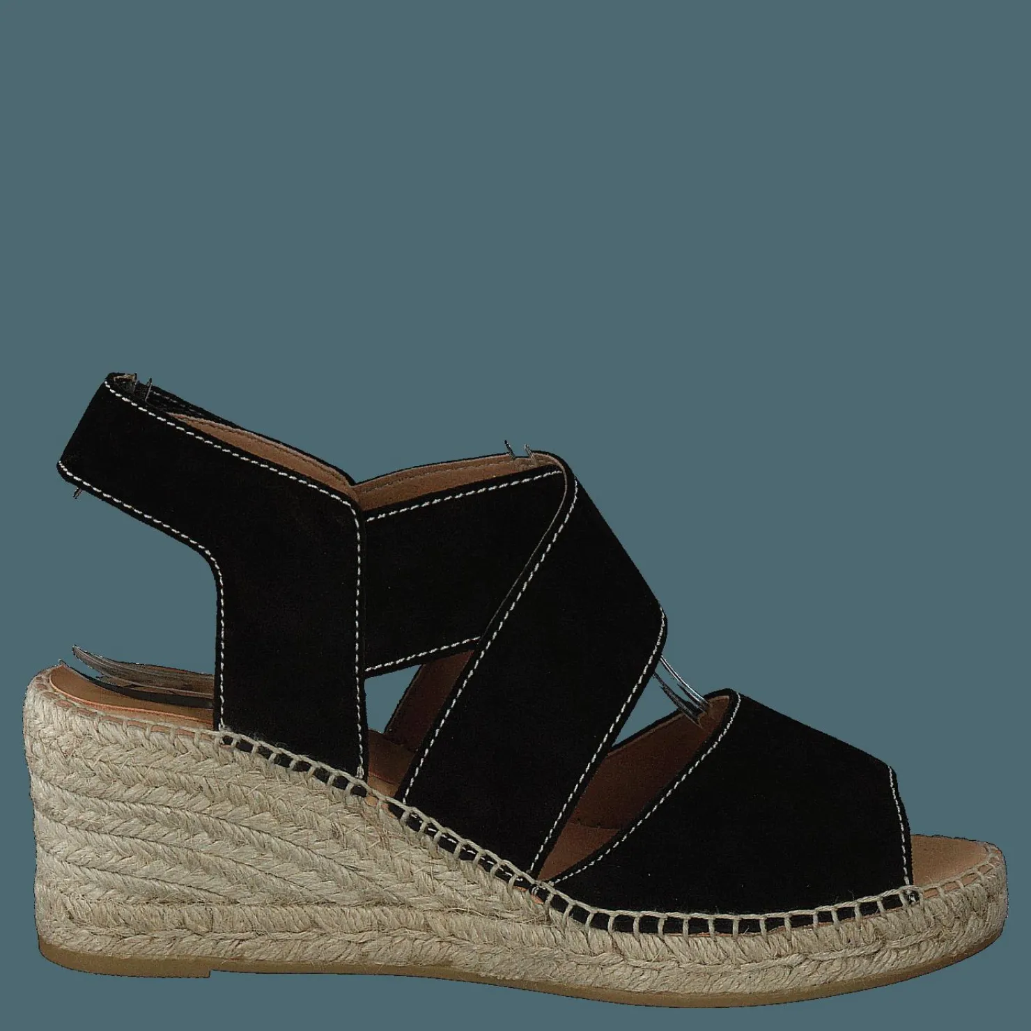 Kanna Ania Natural Suede Negro Brun Clearance