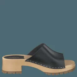 Swedish Hasbeens Ann Low Black Beige och Grå Hot