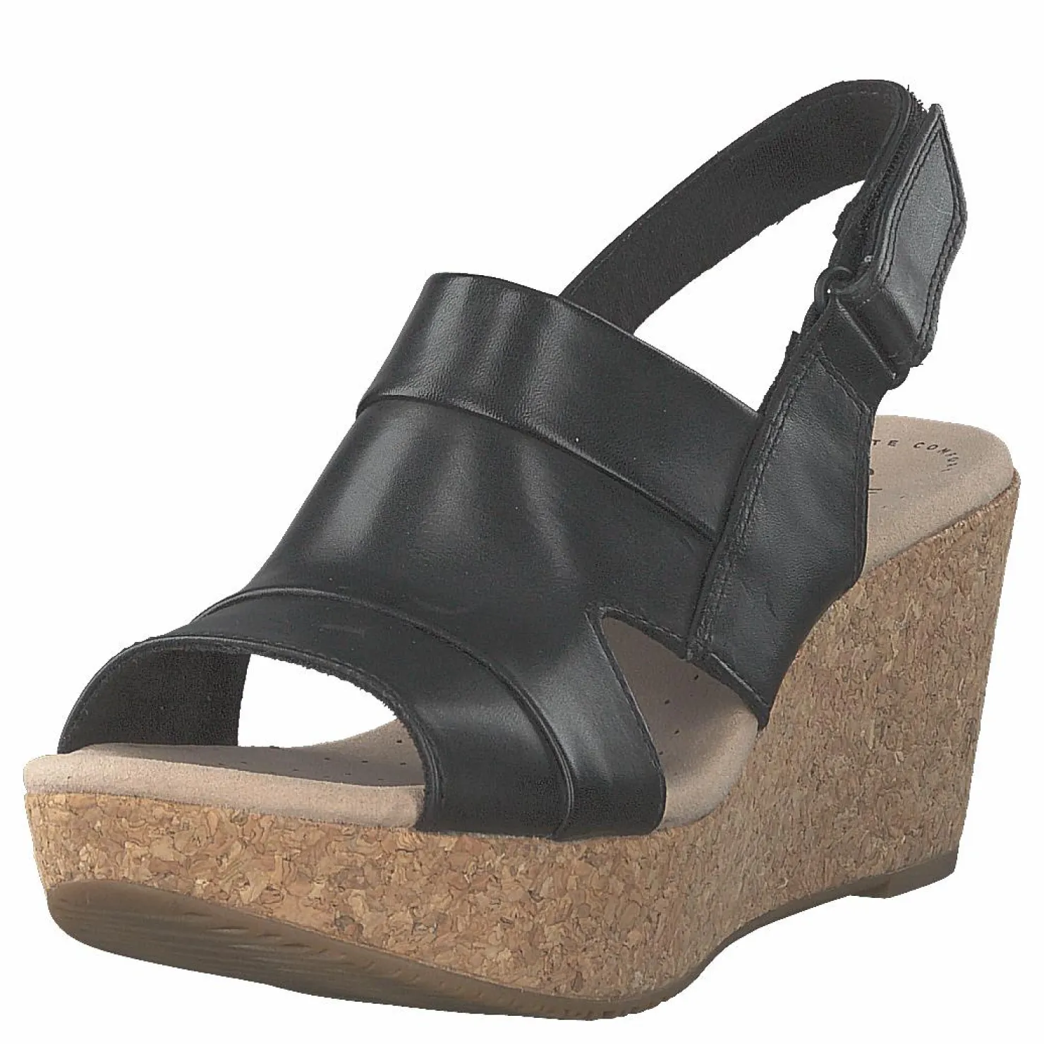 Clarks Annadel Ivory Black Leather Brun Discount
