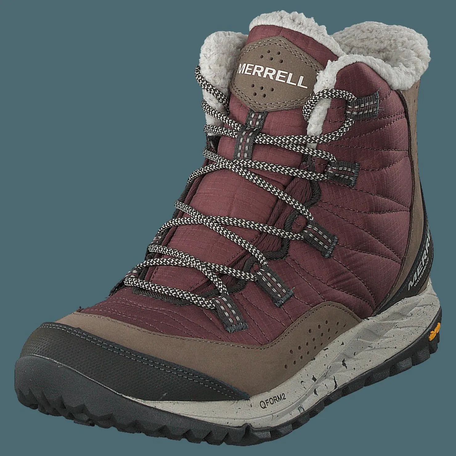 Merrell Antora Snekar Boot Marron Brun och Röd Outlet