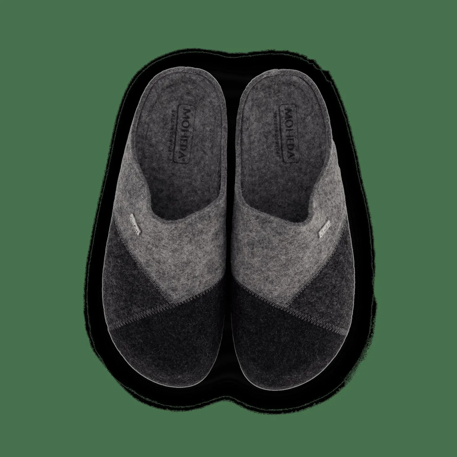 Mohedatoffeln Apollo Blk/grey Grå Sale