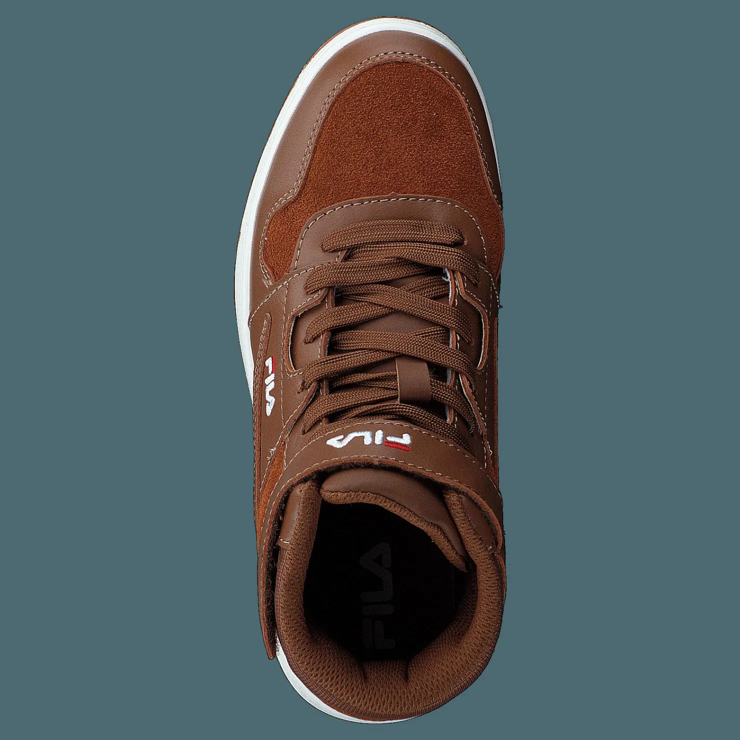 Fila Arcade Velcro Mid Kids 70012 - Glazed Ginger Brun Outlet