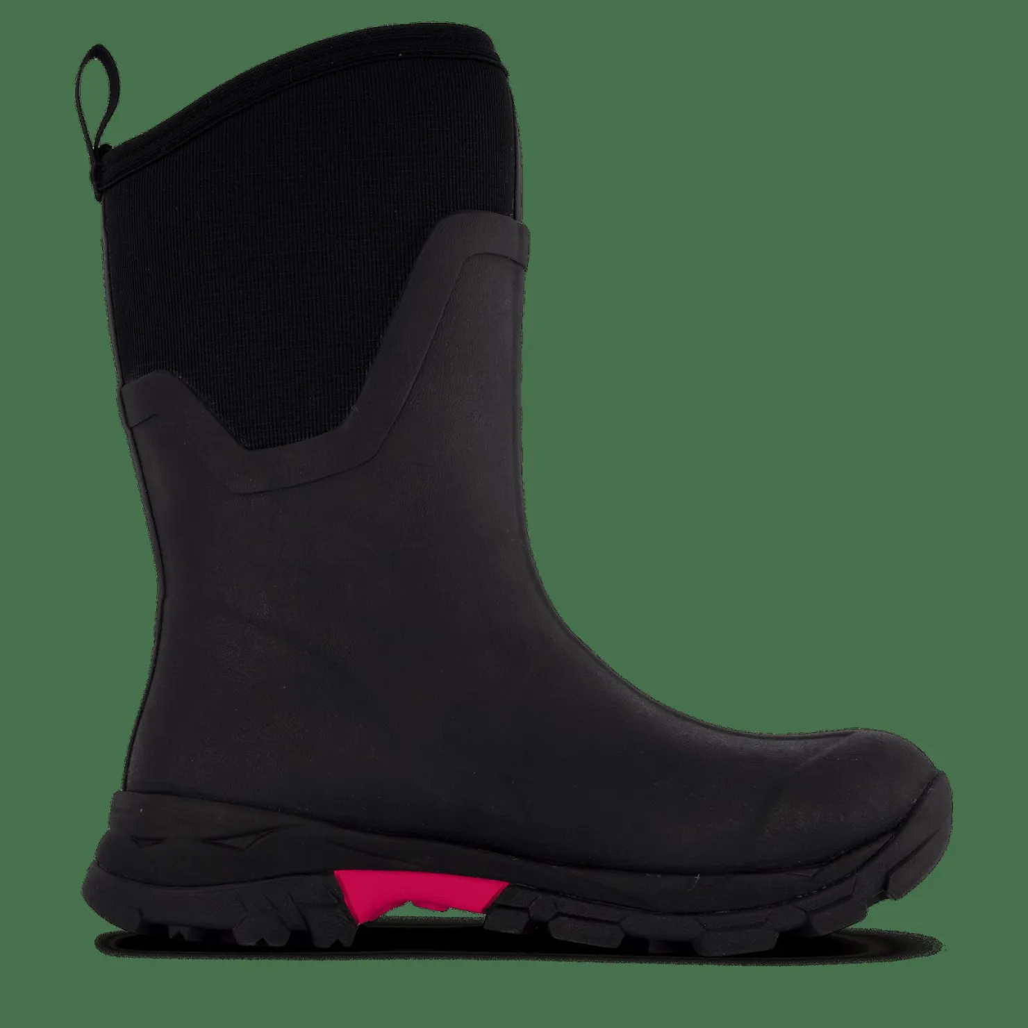 Muckboot Arctic Ice Vibram AG All Terrain BLACK/PINK Svart Clearance