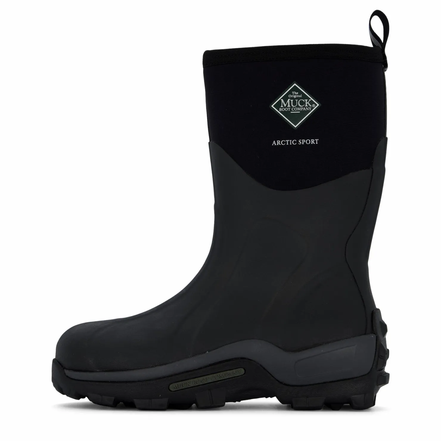 Muckboot Arctic Sport Mid Black Grå