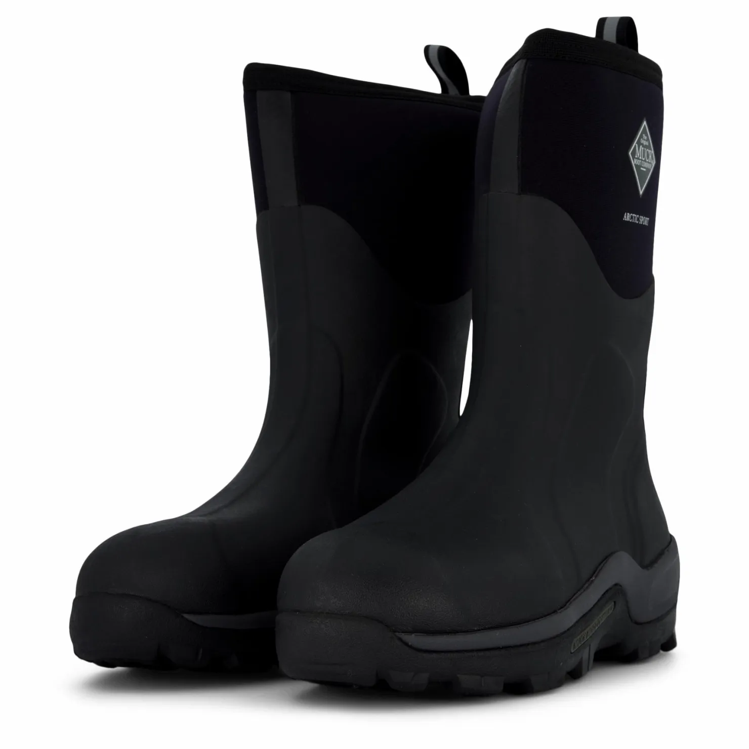 Muckboot Arctic Sport Mid Black Grå